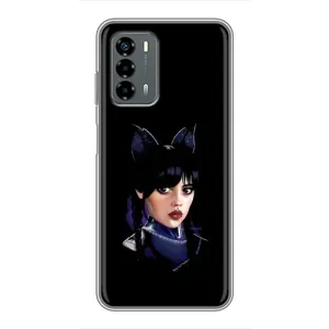 Чехлы Венсдей на Blade V40 Vita Уэнсдей (AlphaPrint) (серьезная Уэнздей)