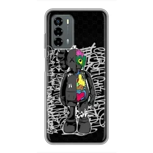Чехлы для Blade V40 Vita - Bearbrick Louis Vuitton (PREMIUMPrint) (Стиль Bearbrick)