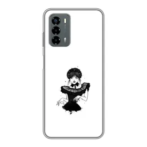 Чехлы Венсдей на Blade V40 Vita Уэнсдей (AlphaPrint) (танец Уэнздей)