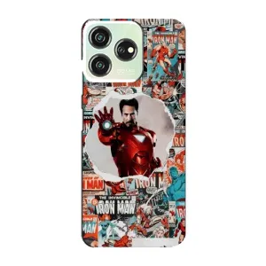Чохли з героями Марвел ZTE Blade V50 Design (VPrint) (Айронмен)