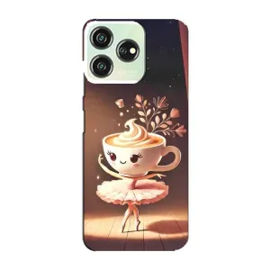 Чехол с мемом Тралалело тралала на ZTE Blade V50 Design (Балерина капучина)