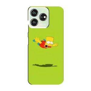 Чjхол з Сімпсонами для ZTE Blade V50 Design (VPrint) (Барт Сімпсон)
