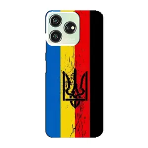 Украинские Чехлы для ZTE Blade V50 Design с картинкой УПА (AlphaPrint) (Флаг УПА)