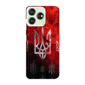 Украинские Чехлы для ZTE Blade V50 Design с картинкой УПА (AlphaPrint) (ГЕРБ УПА)