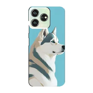 Чохол з Хаскі ZTE Blade V50 Design - (AlphaPrint) (Хаскі арт)