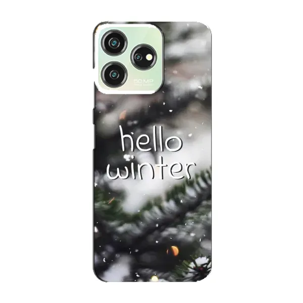 Чехол с принтом «Hello winter» для ZTE Blade V50 Design Чехол с принтом «Hello winter» для ZTE Blade V50 Design