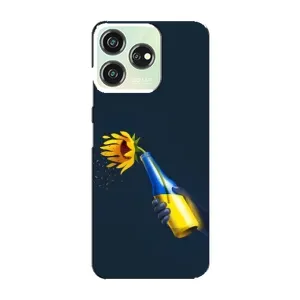 Чехол для Патриота Украины ZTE Blade V50 Design - (AlphaPrint) (Коктейль молотова)