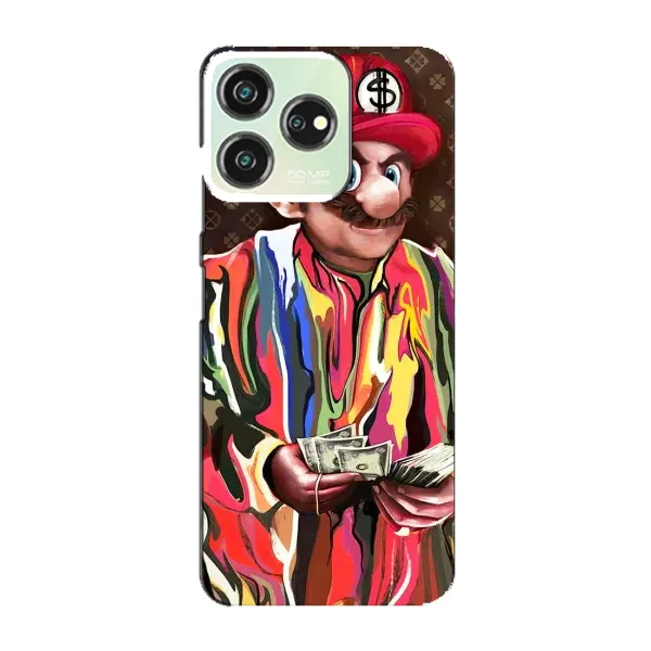 Чехол с принтом «Mario LV» для ZTE Blade V50 Design