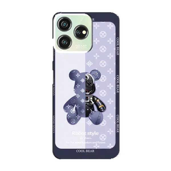Чехол с принтом «Медвежонок LV» для ZTE Blade V50 Design