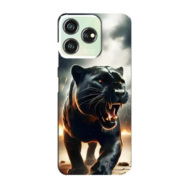 Чехол с принтом «Черная пантера» для ZTE Blade V50 Design