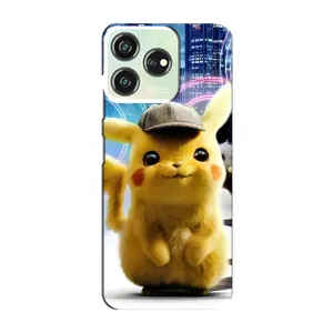 Чохол з Пікачу на ZTE Blade V50 Design (Пікачу в місті)