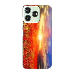 Чохол з картинкою (Стильні) ЗТЕ Блейд В50 Дизайн - (AlphaPrint) (Поле тюльпанів)