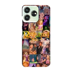 Чехол Рапунцель для ZTE Blade V50 Design (Коллаж Рапунцель)