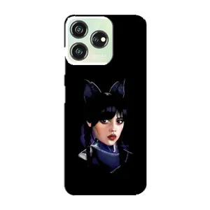 Чохли Венсдей на ZTE Blade V50 Design Уенсдей (AlphaPrint) (серйозна Венздей)