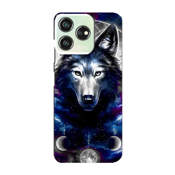 Чехол с принтом «Волк» для ZTE Blade V50 Design