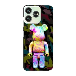 Чохли для ZTE Blade V50 Design - Bearbrick Louis Vuitton (PREMIUMPrint) (Яскравий Bearbrick)