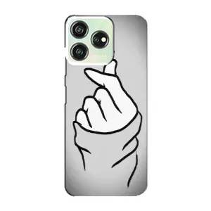 Чохол з принтом для ZTE Blade V50 Design (AlphaPrint - Знак сердечка) (Значок Love)