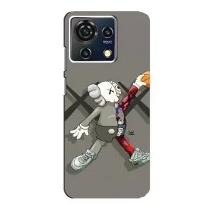 Чехлы для ZTE Blade V50 Vita - Bearbrick Louis Vuitton (PREMIUMPrint) (Беарбрик Джордан)