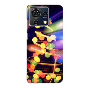 Новорічні Чохли для ZTE Blade V50 Vita (VPrint) (Ялинка в огоньках)