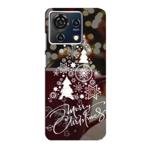 Різдвяні Чохли для ZTE Blade V50 Vita (VPrint) (Ялинка яскрава)