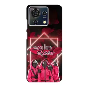 Чехол Гра в кальмара для ZTE Blade V50 Vita (Охранники Игра кальмара)