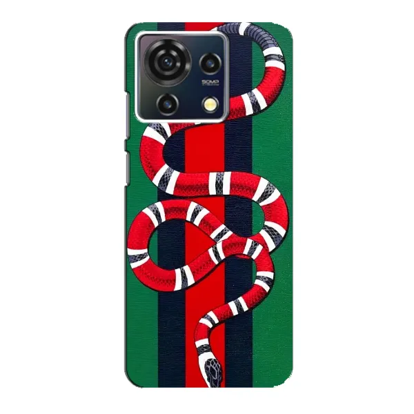 Чехол с принтом «Gucci змия» для ZTE Blade V50 Vita