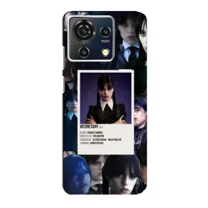 Чехлы Венсдей на ZTE Blade V50 Vita Уэнсдей (AlphaPrint) (коллаж Уэнздей)