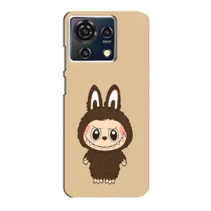 Чехол с Лабубу на ZTE Blade V50 Vita (Bored Ape в красном)