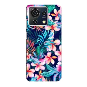 Чохол для ZTE Blade V50 Vita - з принтом (Дизайнерські) (AlphaPrint) (Мальовничі квіти)