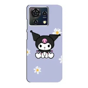 Чохол з кроликом Куромі на ZTE Blade V50 Vita (Куромі в квітах)