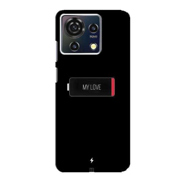 Чехол с принтом «Love battery» для ZTE Blade V50 Vita Чехол с принтом «Love battery» для ZTE Blade V50 Vita