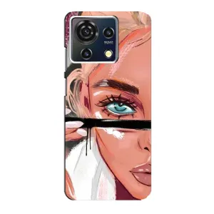 Чехол с печатью для ZTE Blade V50 Vita - (Мода) (AlphaPrint)