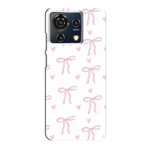 Чохол з бантиками на ZTE Blade V50 Vita (Маленькі бантики)
