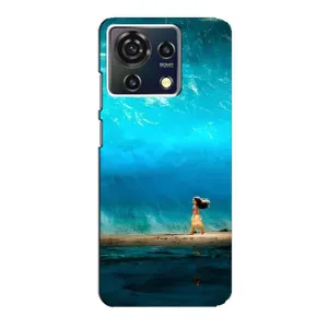 Чехол с мультфильмом Моана ZTE Blade V50 Vita (Океан Моана)