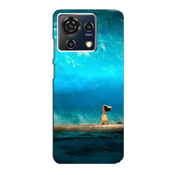 Чохол з принтом «Океан Моана» для ZTE Blade V50 Vita