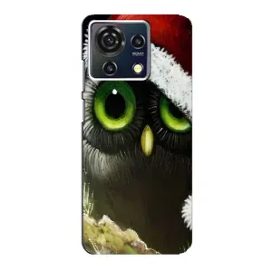 Новорічні Чохли для ZTE Blade V50 Vita (VPrint) (Новорічна Сова)