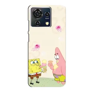 Чохол Губка Боб для ZTE Blade V50 Vita (Патрік і Боб)