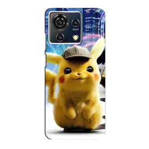 Чохол з Пікачу на ZTE Blade V50 Vita (Пікачу в місті)