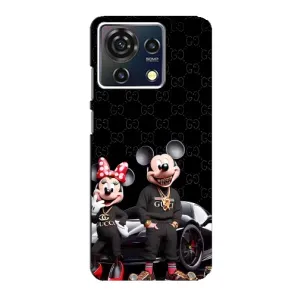Чехол Disney Mouse ZTE Blade V50 Vita (PREMIUMPrint) (Семья Маусов)
