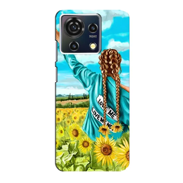 Чехол с принтом «Украиночка» для ZTE Blade V50 Vita Чехол с принтом «Украиночка» для ZTE Blade V50 Vita