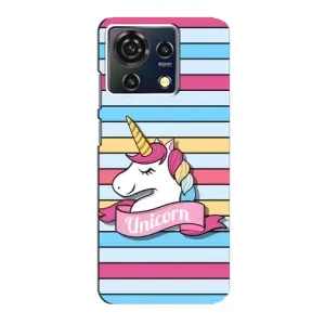 Чехол для ЗТЕ Блейд В50 Вита - (Единорожки - Новинки) (AlphaPrint) (Unicorn)