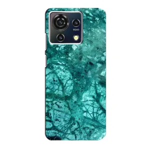Мраморний чехол на ZTE Blade V50 Vita (VPrint) (Зелений мрамор)