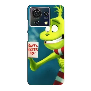Різдвяні Чохли для ZTE Blade V50 Vita (VPrint) (Зелений Грінч)