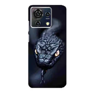 Чохол з принтом «Чорна змія» для ZTE Blade V50 Vita