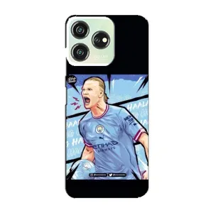 Чехлы с футболистом Ерлинг Холанд для ZTE Blade V50 (AlphaPrint) (гол Эрлинг Холланд)