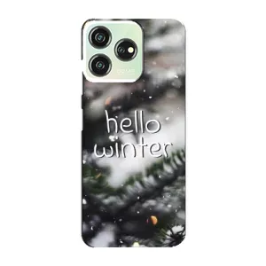 Новогодние, Праздничные Чехлы для ZTE Blade V50 - 2024 год (Hello winter)