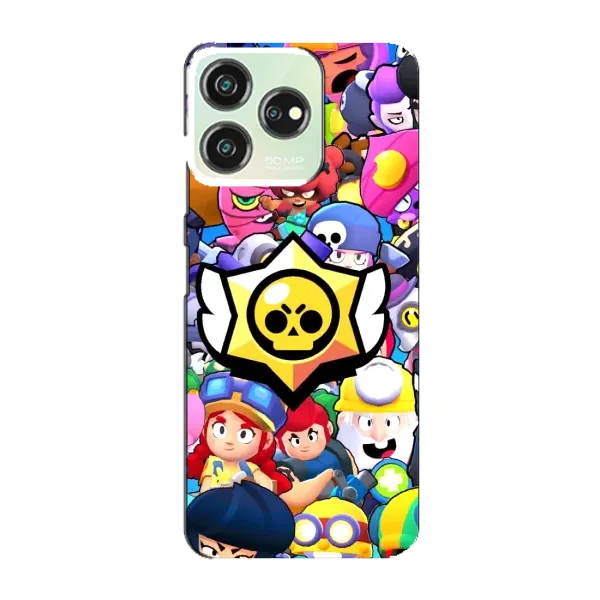 Чехол с принтом «Лого Brawl Stars» для ZTE Blade V50