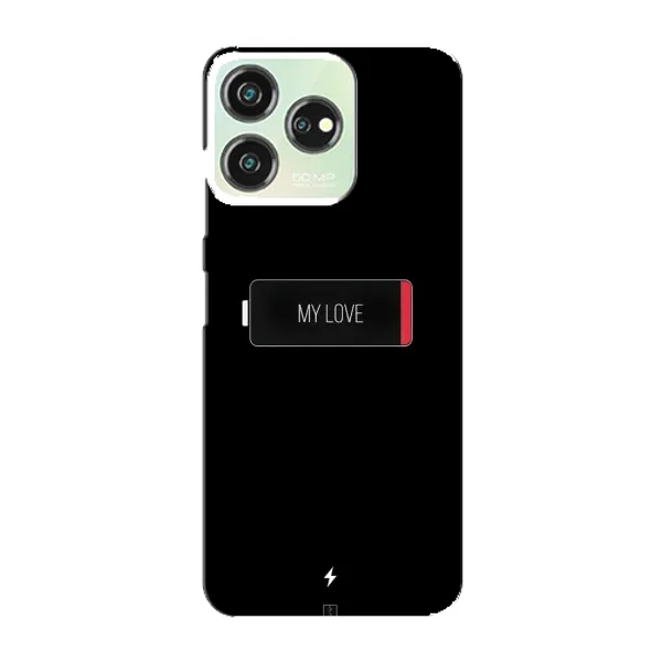 Чехол с принтом «Love battery» для ZTE Blade V50 Чехол с принтом «Love battery» для ZTE Blade V50