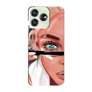 Чехол с печатью для ZTE Blade V50 - (Мода) (AlphaPrint)