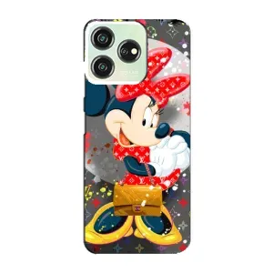 Чехол Disney Mouse ZTE Blade V50 (PREMIUMPrint) (Minni с бантиком)